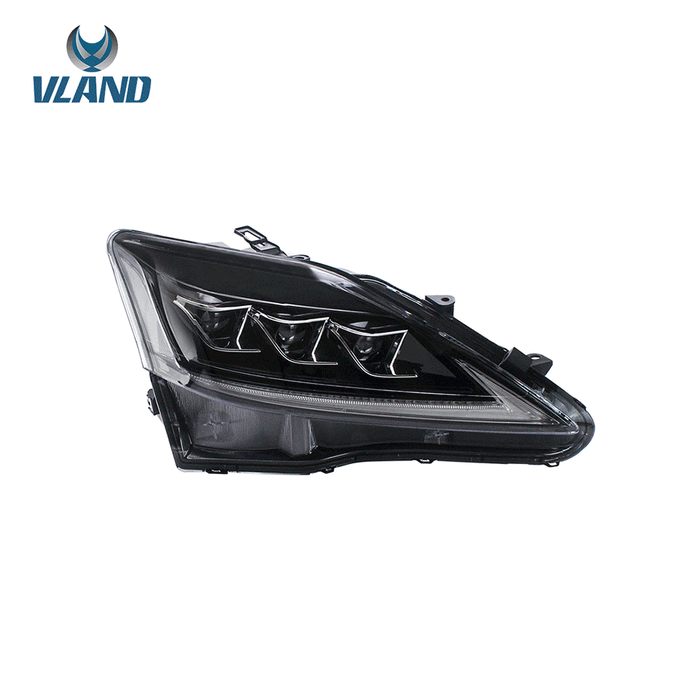 VLAND LED Headlights + Full LED Tail Lights for Lexus IS250 IS350 2006-2012 IS200d IS F 2008-2014