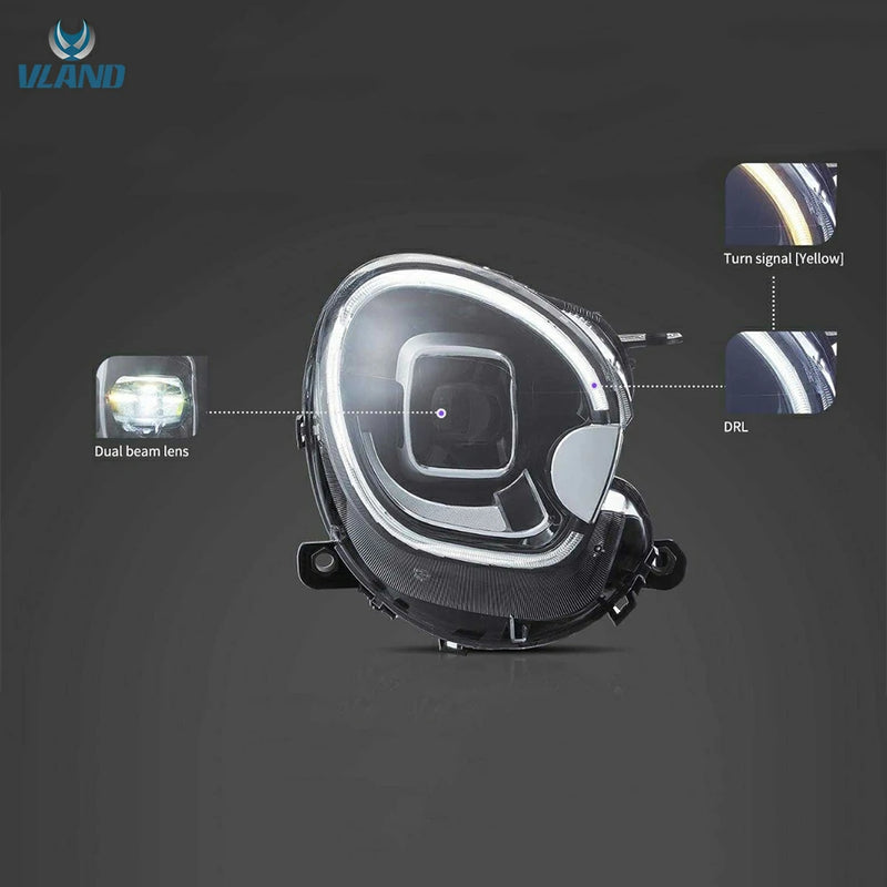 Reflektory LED VLAND do Mini Countryman R60 2010-2016 1. generacji (pierwsza generacja R60)