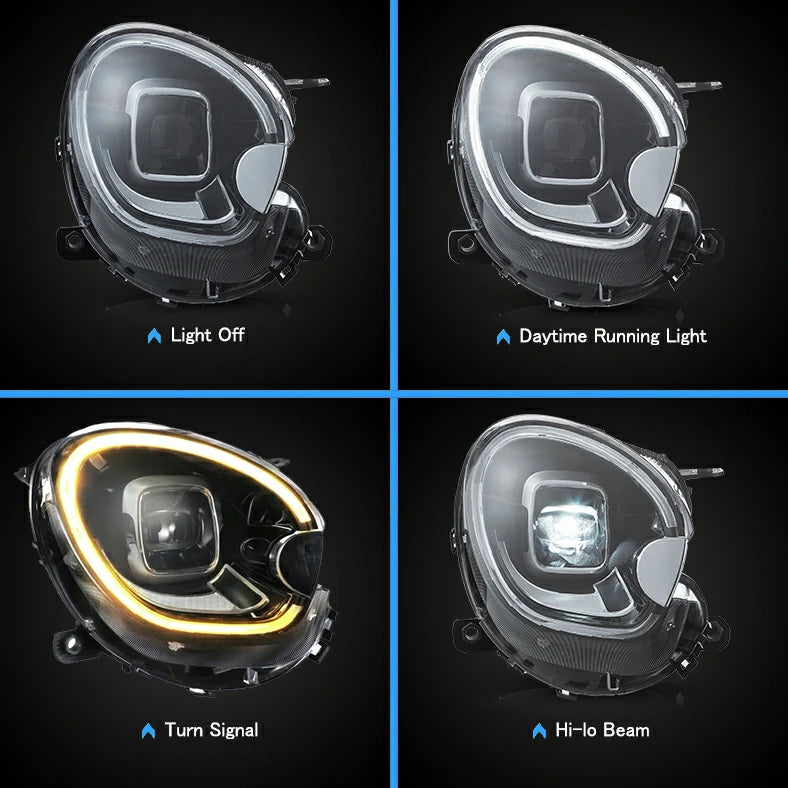 Reflektory LED VLAND do Mini Countryman R60 2010-2016 1. generacji (pierwsza generacja R60)