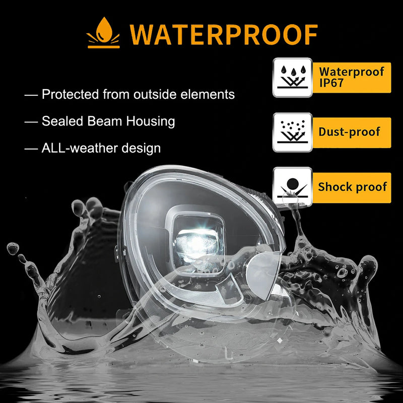 Reflektory LED VLAND do Mini Countryman R60 2010-2016 1. generacji (pierwsza generacja R60)