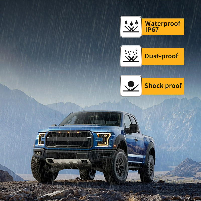 Reflektory projektorowe LED VLAND do Forda F-150/Forda Lobo 2015-2017