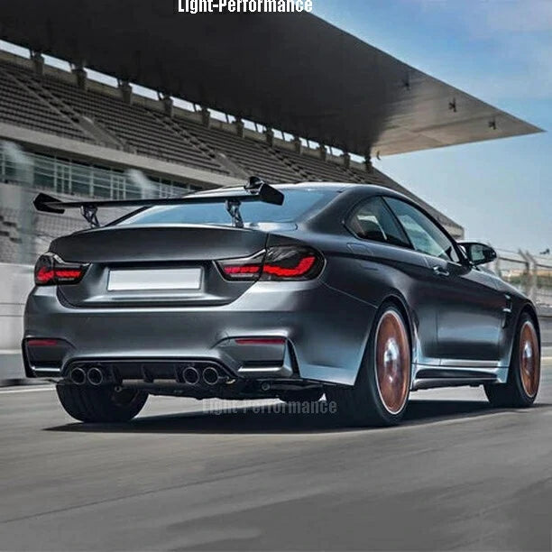 VLAND LED Smoked Clear Tail Lights Compatible with BMW M4(F82 F83) 4-Series (F32 F33 F36) 2014-2020