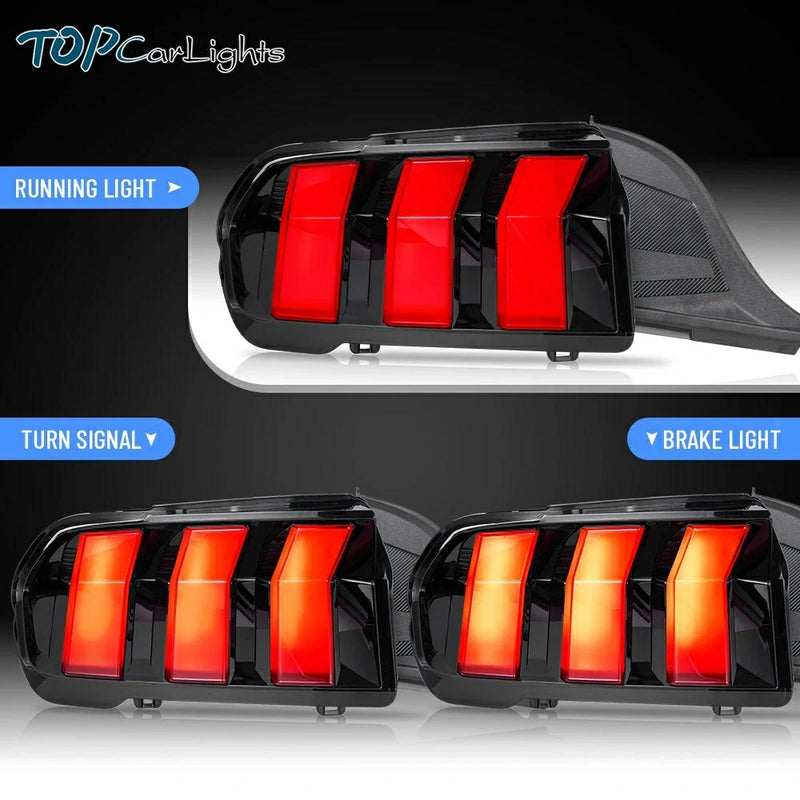 VLAND LED Tail Lights for Ford Mustang 2024-2026 S650 7th Gen [US Model]