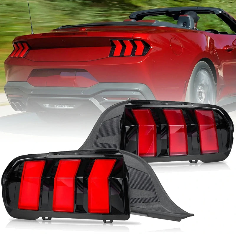 VLAND LED Tail Lights for Ford Mustang 2024-2026 S650 7th Gen [US Model]