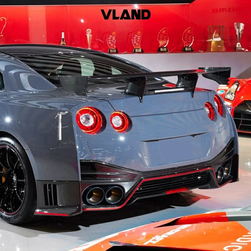 VLAND LED Headlights and Red Tail Lights FOR 08-23 NISSAN GT-R R35