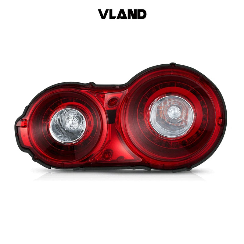 VLAND LED Headlights and Red Tail Lights FOR 08-23 NISSAN GT-R R35