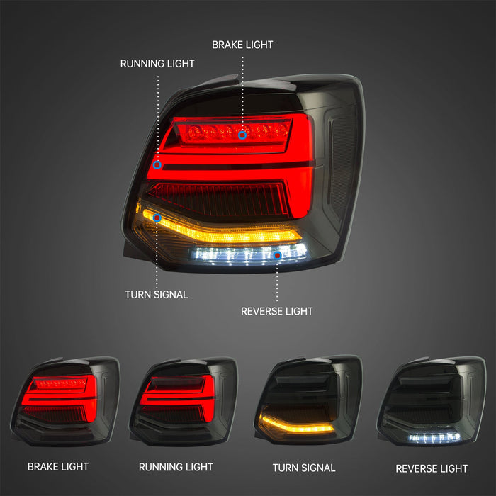 Fari LED VLAND Dual Beam Volkswagen Polo 2011-2017