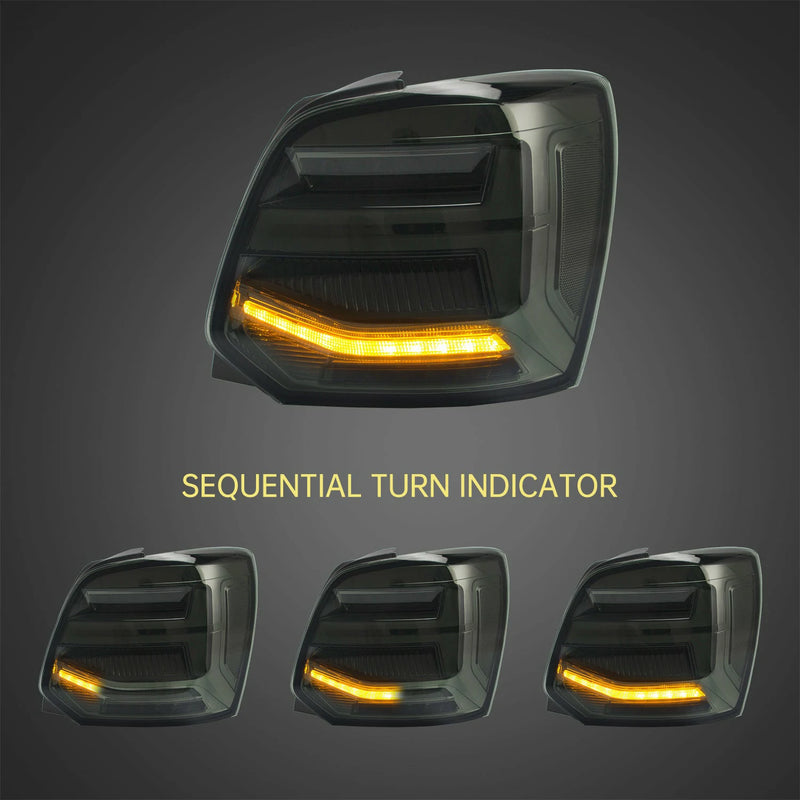 VLAND Dual Beam Headlights + Tail Lights for Polo 2011-2017