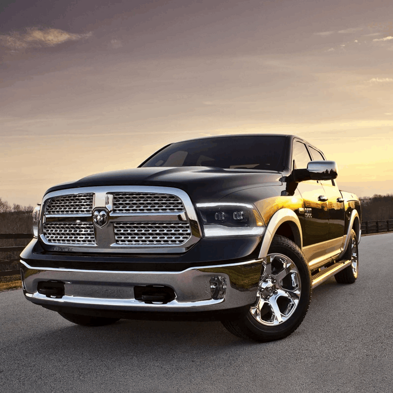 VLAND LED Projector Headlights For Dodge Ram 1500 / 2500 / 3500 2009-2018 Ram1500 Classic 2019-2021