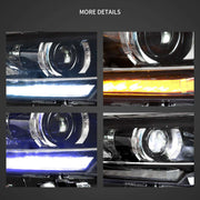 Vland Dual Beam Projector Headlights for Toyota Land Cruiser GXL / TZ-G 2017-2023 4th Gen Second Facelift VLAND Factory