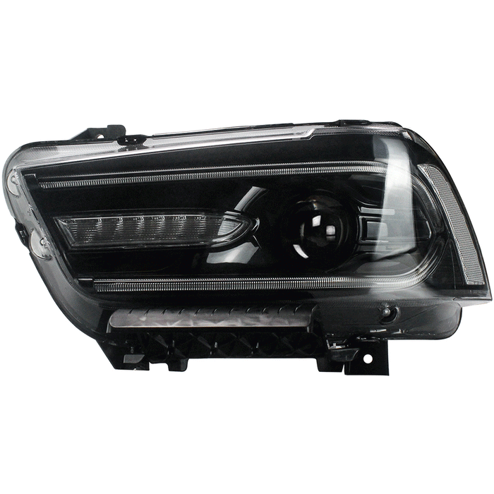 Vland Dual Beam Projector RGB Headlights For Dodge Charger 2011-2014 VLAND Factory