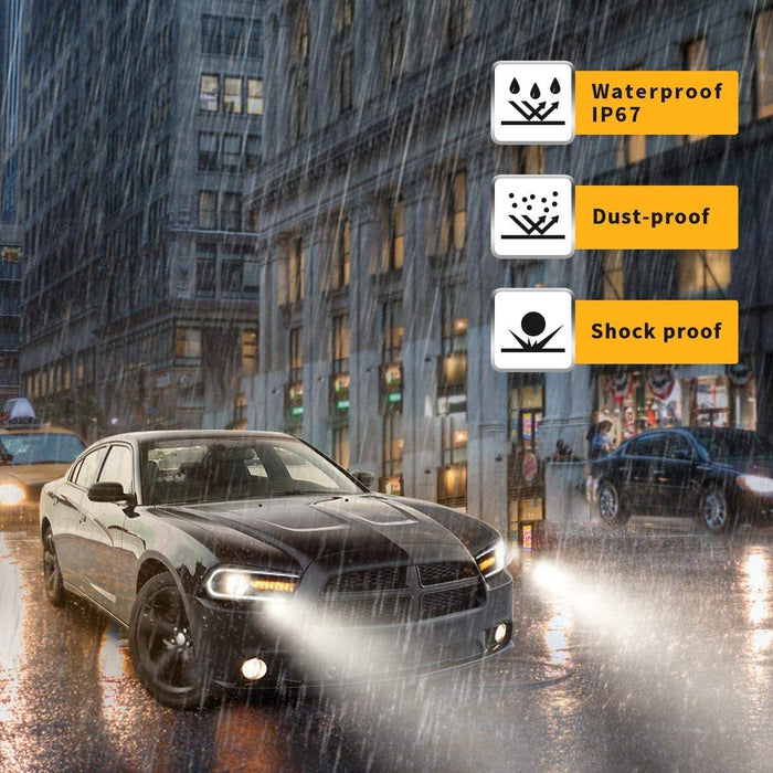 Vland Dual Beam Projector RGB Headlights For Dodge Charger 2011-2014 VLAND Factory