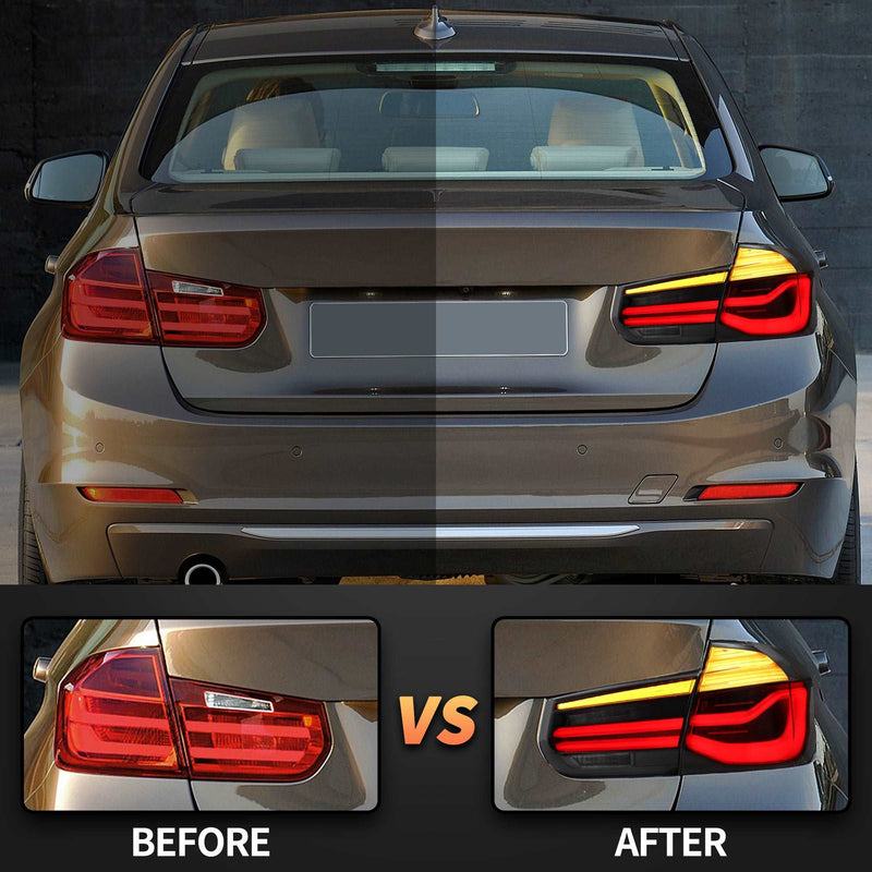 Vland Full LED Tail Lights For BMW F30 F35 2012-2018 Turn Signal with Sequential Indicator VLAND Factory