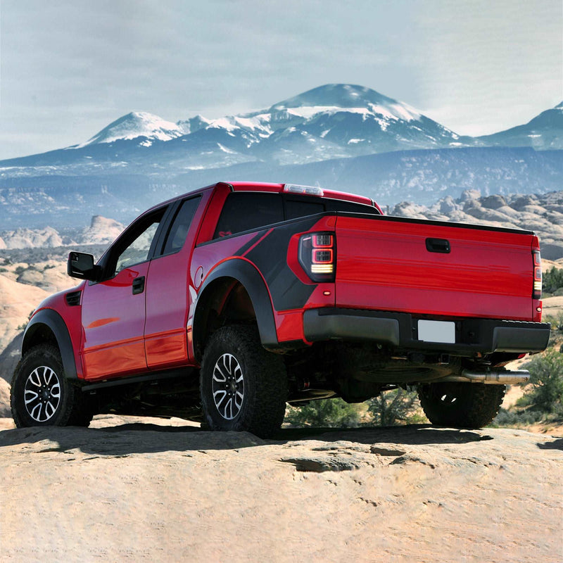 Vland Full LED Tail Lights For Ford F150 2009-2014 with Sequential Indicator VLAND Factory