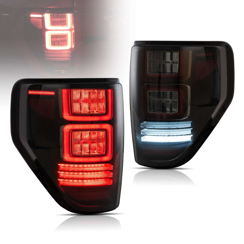 Vland Full LED Tail Lights For Ford F150 2009-2014 with Sequential Indicator VLAND Factory