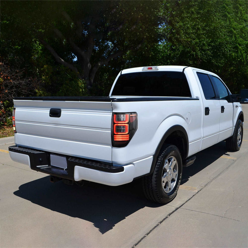 Vland Full LED Tail Lights For Ford F150 2009-2014 with Sequential Indicator VLAND Factory