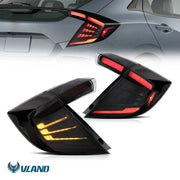Vland Full LED Tail Lights I For Honda Civic 10th Taillights Assembly 2016-2021 VLAND Factory