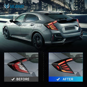 Vland Full LED Tail Lights I For Honda Civic 10th Taillights Assembly 2016-2021 VLAND Factory