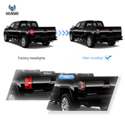 Vland Full LED Tail Lights II for GMC Sierra 1500 2500HD 3500HD 2014-2018 4th Gen. With Dynamic Lighting VLAND Factory