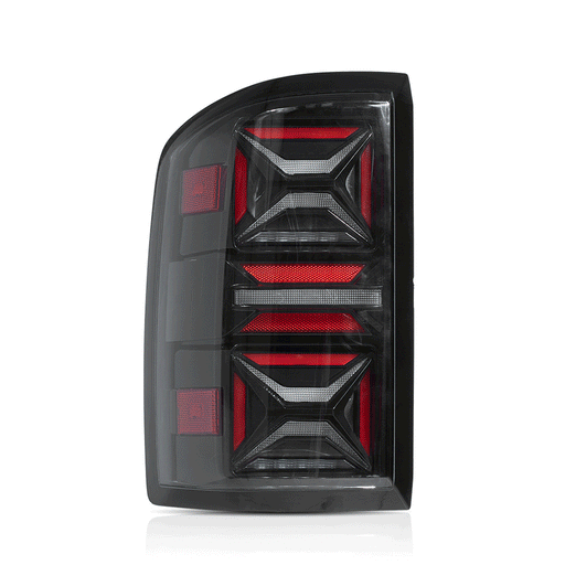 Vland Full LED Tail Lights III for GMC Sierra 1500 2500HD 3500HD 2014-2018 4th Gen. With Dynamic Lighting VLAND Factory