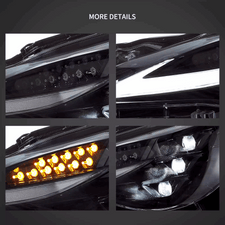 VLAND LED Dual Beam Headlights for Toyota 86 12-20, Subaru BRZ 13-19