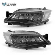 Vland LED Reflection Bowl HeadLights For Subaru Impreza WRX Sti 2008-2011 3rd Gen (GE/GV/GH/GR) VLAND Factory