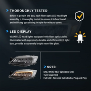 Vland LED Reflection Bowl HeadLights For Subaru Impreza WRX Sti 2008-2011 3rd Gen (GE/GV/GH/GR) VLAND Factory