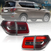 Vland LED Tail Lights Clear For Nissan Patrol 6th Gen(Y62)17-20 Armada 2th Gen (Y62) Pre-Facelift VLAND Factory