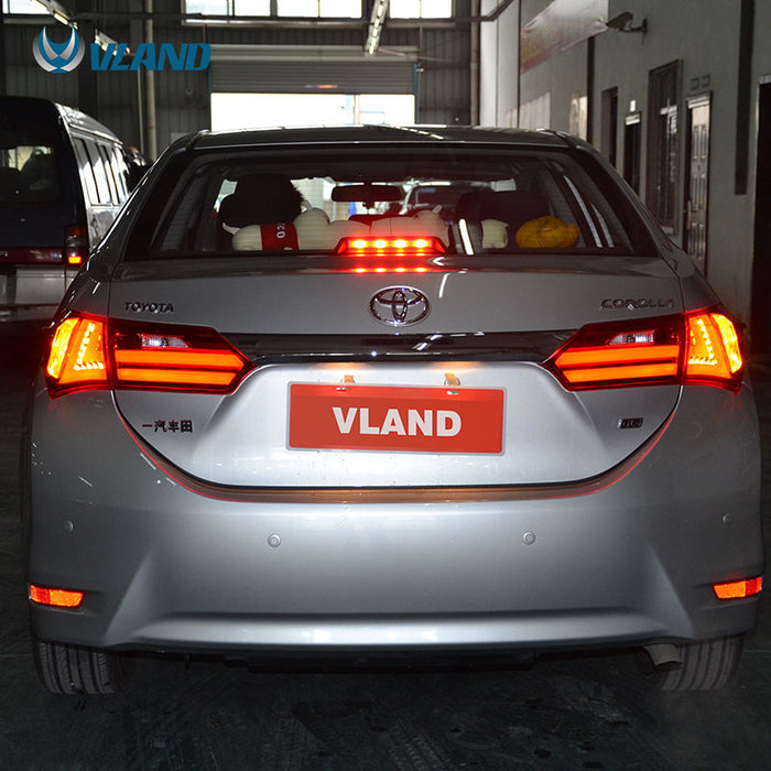 Vland LED Tail Lights For Toyota Corolla E170/E180 2014-2019 (MOQ of 100 Sets) VLAND Factory