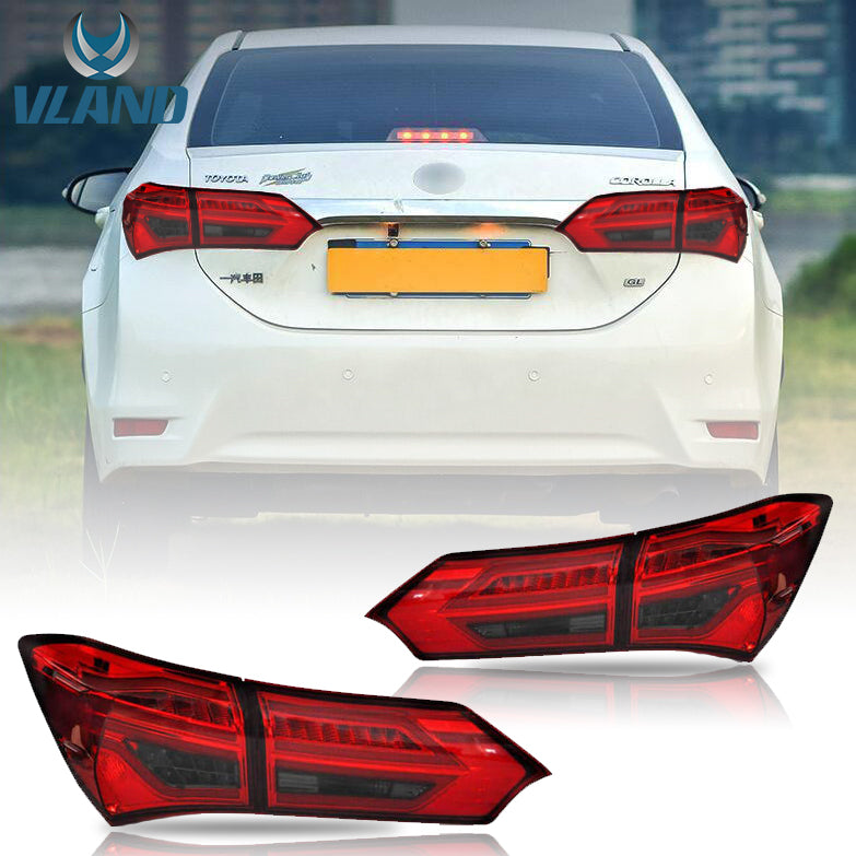Vland LED Tail Lights For Toyota Corolla E170/E180 2014-2019 (MOQ of 100 Sets) VLAND Factory