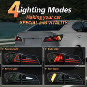 Vland Matrix Projector Headlights + Taillights For Lexus IS250/IS350/IS200d 2006-2012 & ISF(XE20) 2008-2014 VLAND Factory