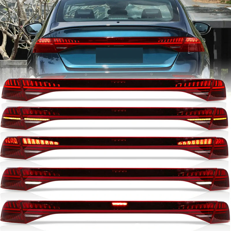 Vland Full LED Tail Lights for Honda Accord 2023-2025 With Start-Up Animation