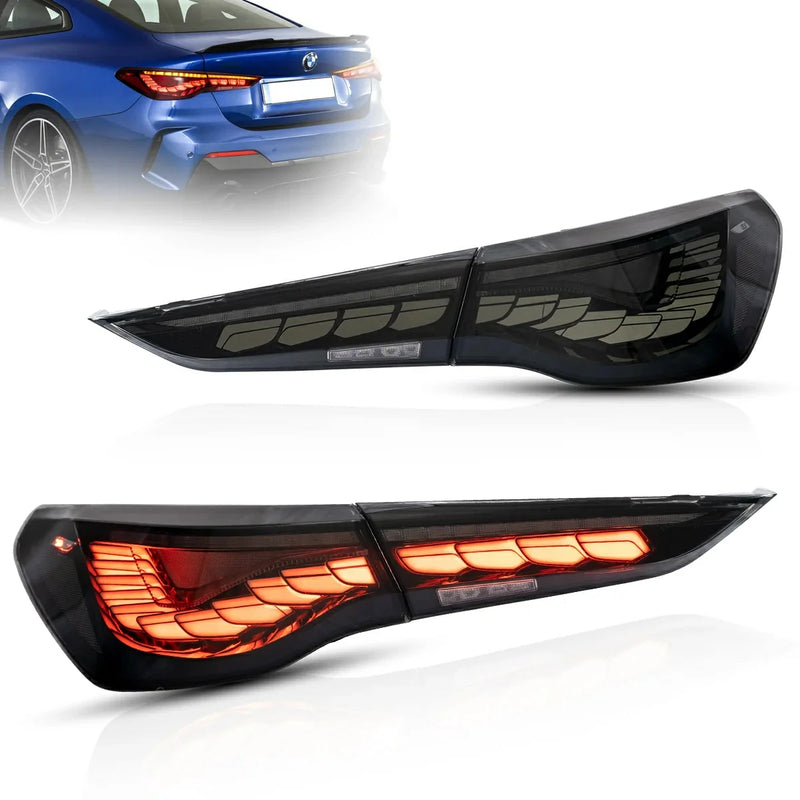 VLAND LED Tail Lights For BMW 4-Series G22 G23 G26 G82 G83 2020-2024