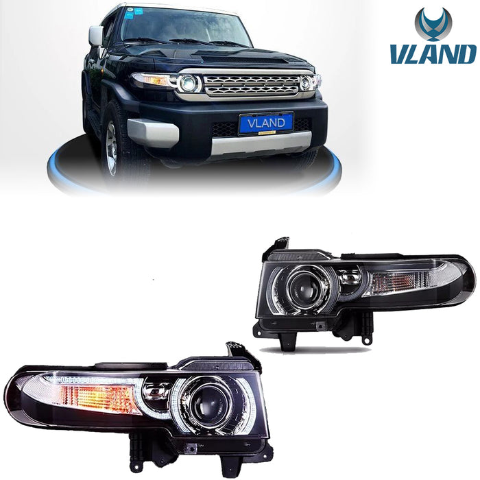 VLAND LED Headlights For Toyota Fj Cruiser 2007-2023