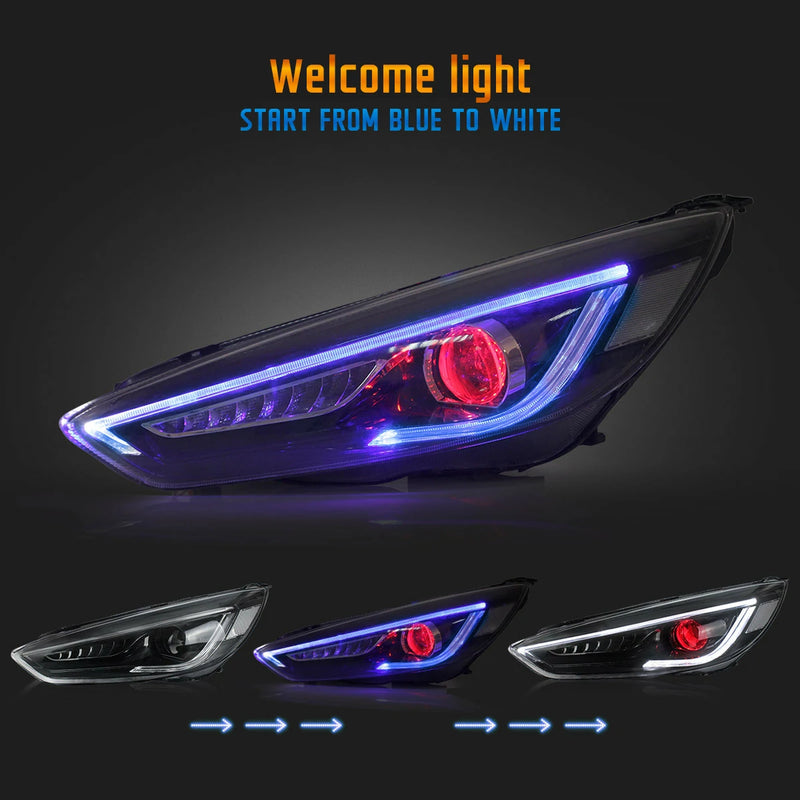 Vland LED Headlights for Ford Focus 2015-2019