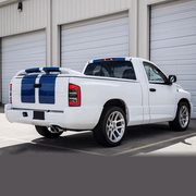 VLAND Smoked Full  LED Tail Lights For 2002-2006 Dodge Ram 1500 2500 3500 w/Start-up