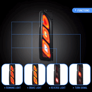 VLAND LED Tail Lights For Toyota Hiace 2005-2018