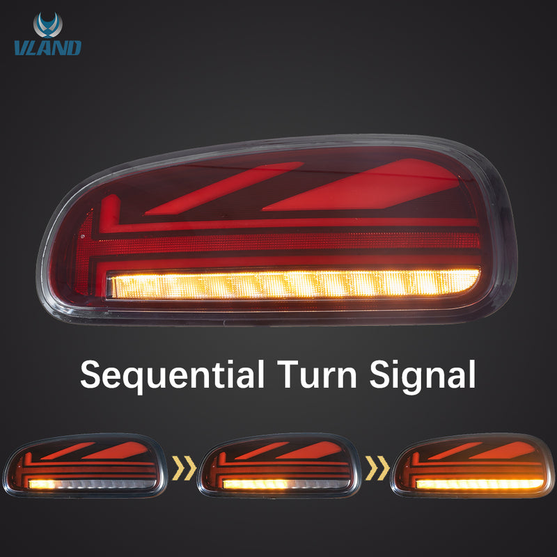 VLAND Full LED Tail Lights for Mini Cooper Clubman F54 2015-2023 2nd Gen