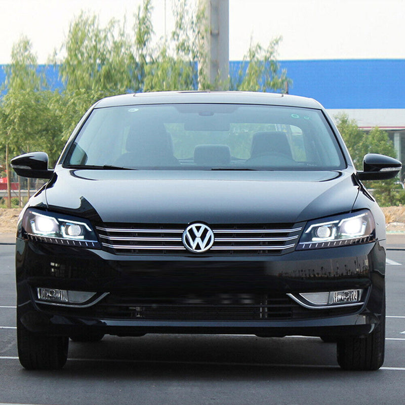 Reflektory VLAND Full LED Dual Beam dla Passata 2011–2015 1. generacji (pierwsza generacja A32/A33. Ameryka Północna)