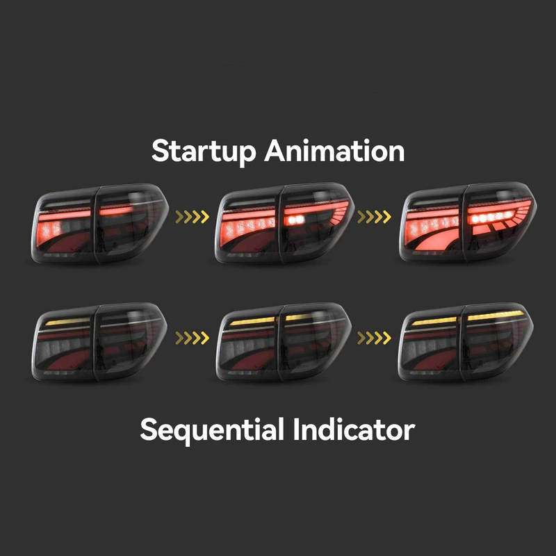 Fanali posteriori a LED VLAND per Nissan Patrol (Y62) 2012-2019 Nissan Armada 2017-2020 Aftermarket luci posteriori