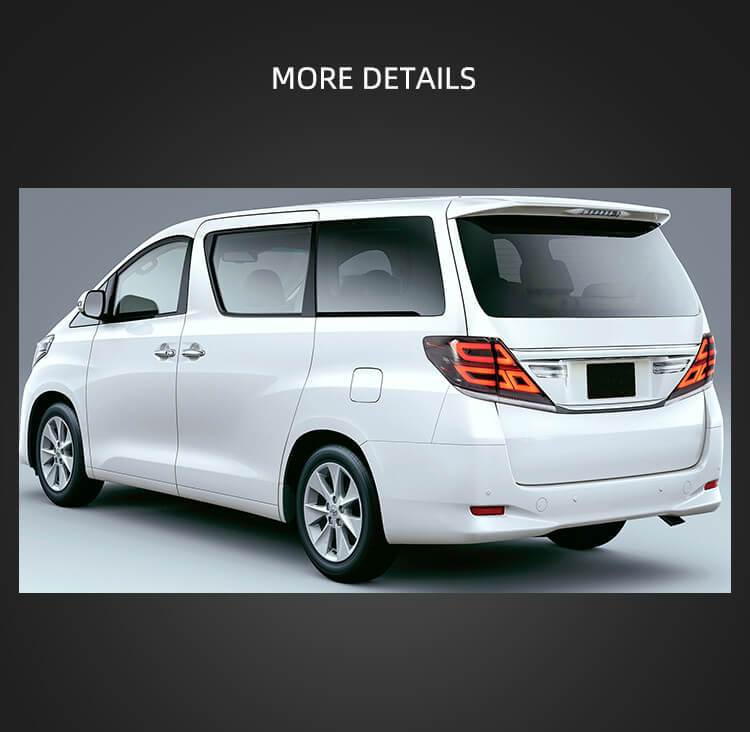 VLAND LEDテールライト トヨタ・アルファード / ヴェルファイア 20系 (2代目 ANH2#W/GGH2#W/ATH20W型)