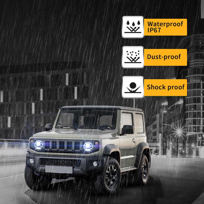 VLAND LED/Projector Headlights For スズキ ジムニー 4代目 2018-2023 JB64W JB74W / Suzuki Jimny 2018-2023 4th Gen (Fourth Generation)