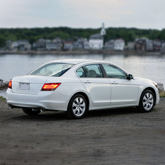 VLAND 2PCS LED Tail Lights For Honda Accord Inspire 8th Gen Sedan 2008-2012 VLAND Factory