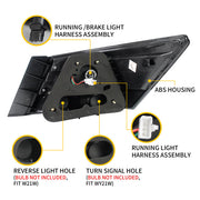 VLAND 2PCS LED Tail Lights For Honda Accord Inspire 8th Gen Sedan 2008-2012 VLAND Factory