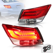 VLAND 2PCS LED Tail Lights For Honda Accord Inspire 8th Gen Sedan 2008-2012 VLAND Factory
