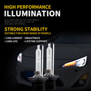 VLAND 2PCs D2H Xenon Headlight Bulbs Conversion HID KIT with Ballast 12V 35W 6000K VLAND Factory