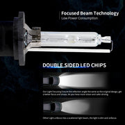 VLAND 2PCs D2H Xenon Headlight Bulbs Conversion HID KIT with Ballast 12V 35W 6000K VLAND Factory