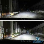 VLAND 2PCs D2S/H1/H3/H4/H7/H11/9005/9006/9012 LED Headlight Bulbs 6000K Super Bright VLAND Factory