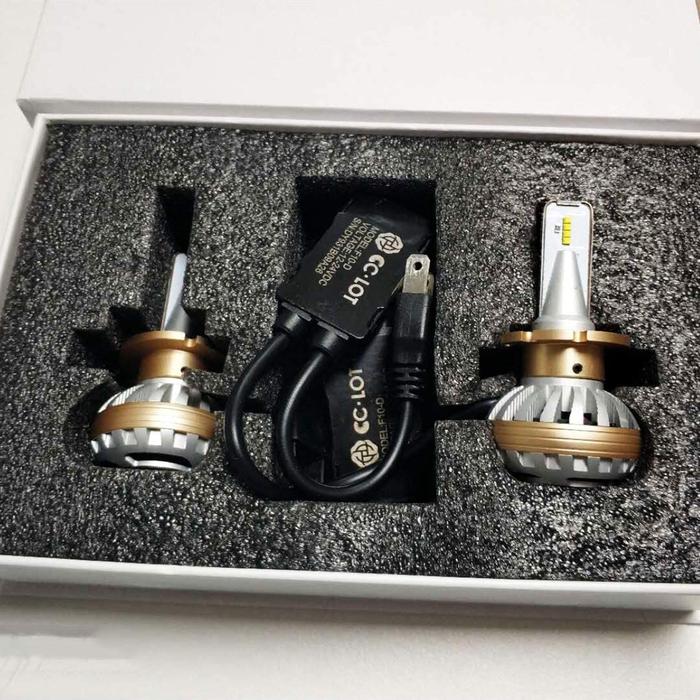 VLAND 2PCs D2S/H1/H3/H4/H7/H11/9005/9006/9012 LED Headlight Bulbs 6000K Super Bright VLAND Factory