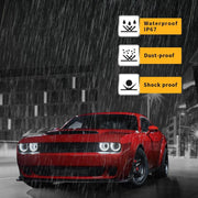 VLAND Dual Beam Headlights For Dodge Challenger 2015-2022 With Sequential Turn Signals VLAND Factory